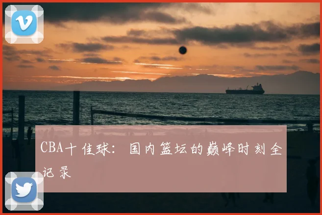 CBA十佳球：国内篮坛的巅峰时刻全记录